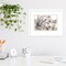 Floral Cow Parsnip by Jaynes Gallery Danita Delimont Wood Framed Wall Art Print 18 in. W x 14 in. H